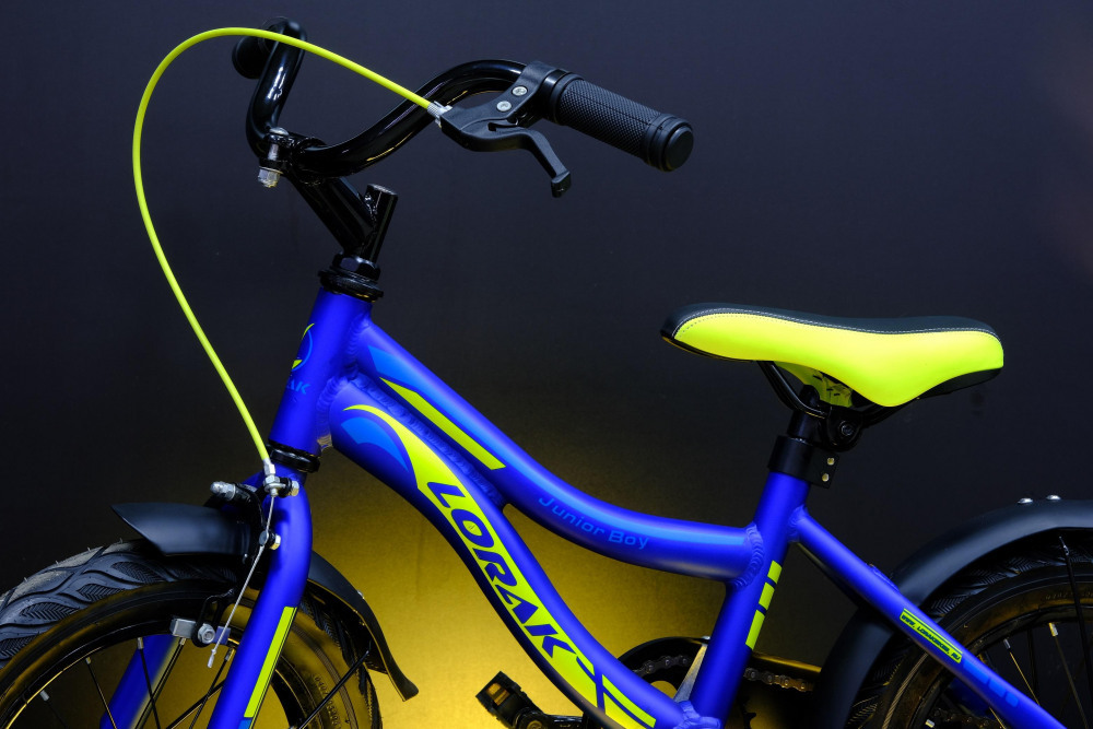 Lorak Junior 16 Boy Матовый Синий/Жёлтый