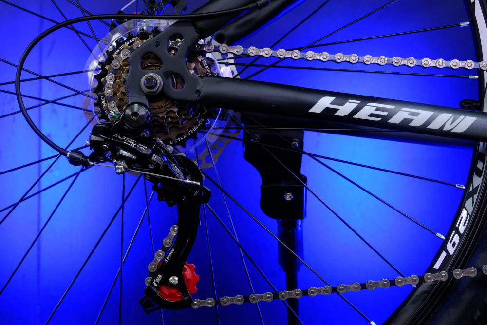 HEAM FOX 29 Матовый Чёрный/Серый